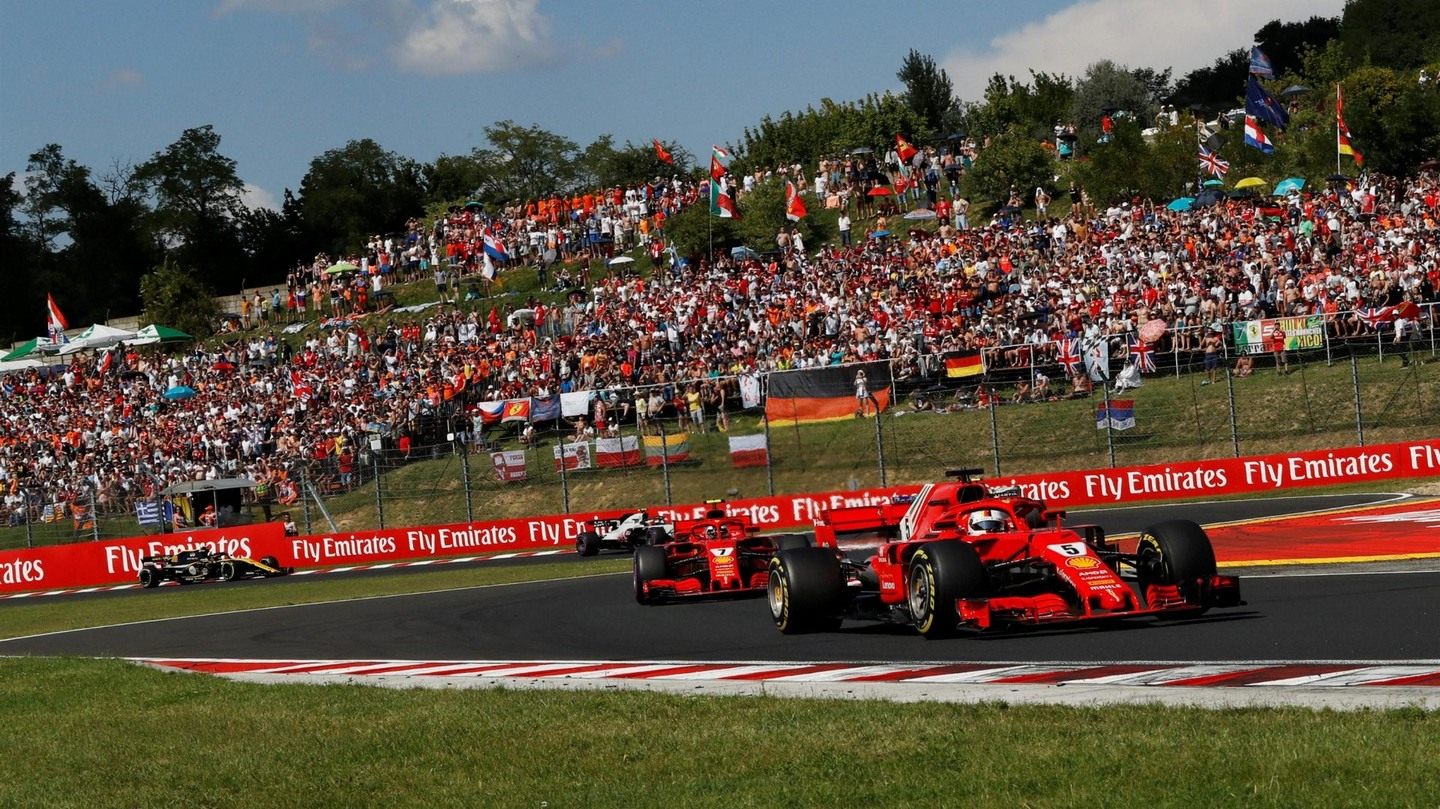 Себастьян Феттель и Кими Райкконен, Ferrari © F1