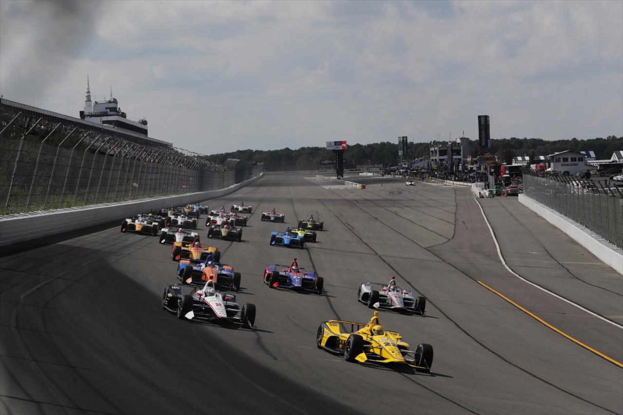 Старт гонки © IndyCar Media