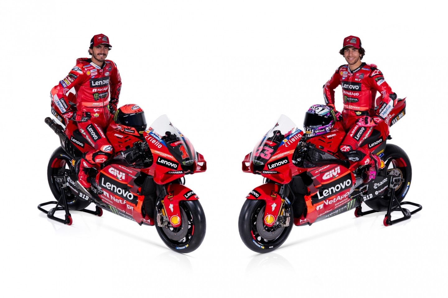 Пилоты Ducati Lenovo Team © Ducati