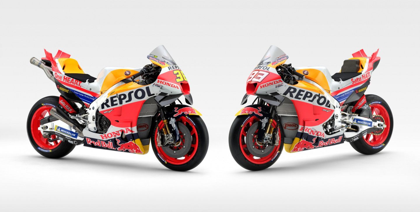 Honda RC213V сезона-2023 © Repsol Honda Team